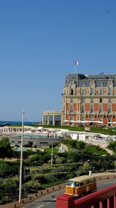 Appartement Le Sahel - Vue Imprenable Sur L'Ocean Biarritz Esterno foto