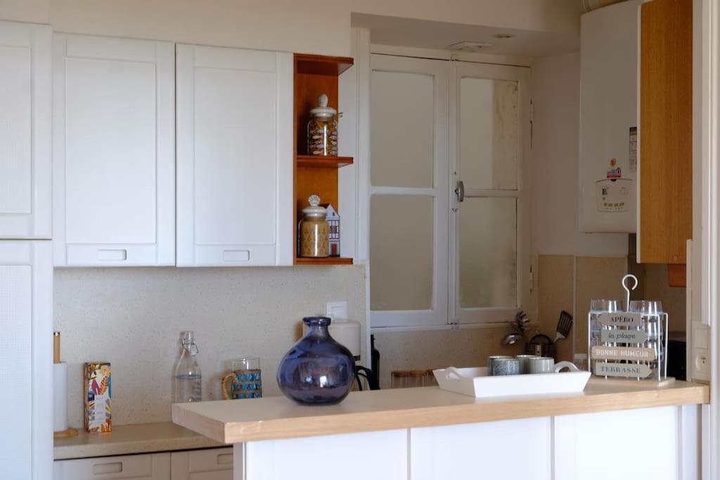 Appartement Le Sahel - Vue Imprenable Sur L'Ocean Biarritz Esterno foto